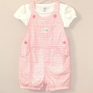 NWOT- Just one you by carter’s overall shorts